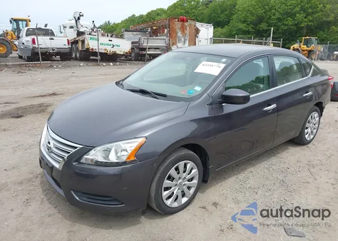 2013 Nissan Sentra Sv from USA, damaged, VIN 3N1AB7AP1DL677721